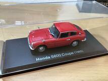 国産名車　コレクション 1/43 ホンダ　S600 クーペ　1965 定形外350円　_画像1