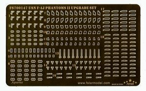 ファイブスターモデル FS700147 1/700 現用 アメリカ海軍 F-4J ファントムII アップグレードセット(トランぺッター用)