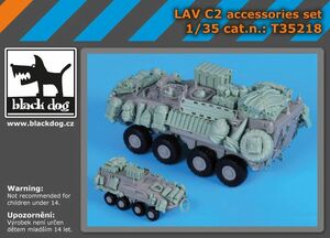 ブラックドッグ T35218 1/35 LAV C 2 アクセサリーセット