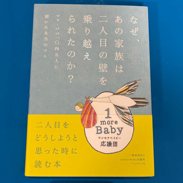 「なぜ、あの家族は二人目の壁を乗り越えられたのか? ママ・パパ一〇四五人に聞いた本当のコト」