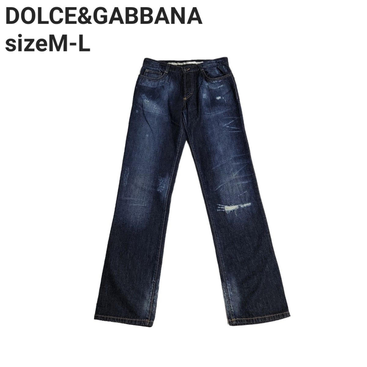 Nudie Jeans SLIMJIM ORG USED FAVORITE ストレートデニムパンツ 刺繍