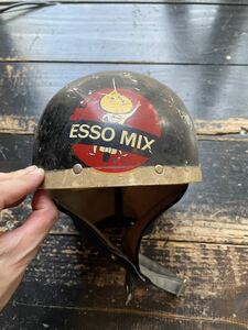 50s 1950s 60s CENTURION England made Vintage helmet Britain ESSOkignas motorcycle Biker locker zmods