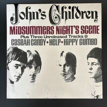 John's Children Midsummers Night's Scene ジョンズチルドレン　マークボラン　12Single, UK 1988 ,Psychedelic Rock_画像1