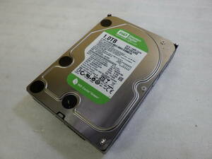 ハードディスク Western Digital WD10EARS 1TB 3.5インチ HDD フォーマット確認のみ#TC00158