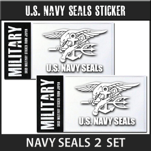 NAVY SEALs sticker 2 pieces set free shipping [ product number a738]