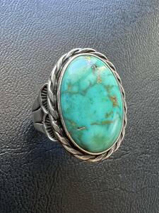 NAVAJO Legend artist .[Fred Peshlakai/ Fred *peshula kai ]1940*s 17 number ring Navajo ho pi Indian jewelry 