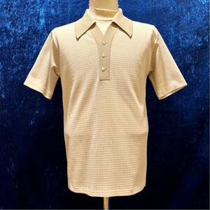 70*s knitted polo-shirt search : old clothes retro Vintage knitted Polo 70 period 