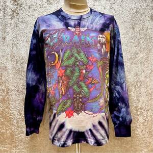 90’s Lisa Chapman Rain Forest アニマル柄 ロングTシャツ 検索: 古着 レインフォレスト シングルステッチ Made in USA Hippie ヒッピー