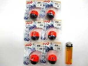  new goods cone float . sea B~3B 6 piece set orange 