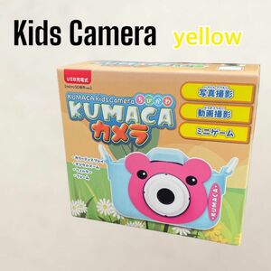 Kids Camera キッズカメラ　yellow