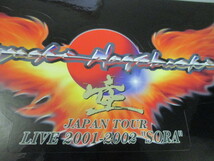 長渕剛グッズ2点セット◆SAMURAI ギターピックセット1999と空 JAPAN TOUR LIVE 2001-2002 "SORA" ステッカー　_画像2