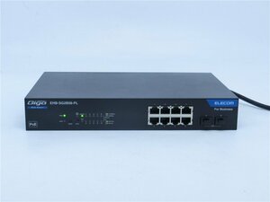 ELECOM エレコム スイッチングハブ　EHB-SG2B08-PL　ネットワークハブ　8ポート　送料無料