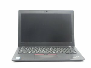 中古Lenovo ThinkPad X280 第8CORE世代I5　8250U 　8GB　12.5型 ノートパソコン　　通電しません　詳細不明　ジャンク扱い 　送料無料　