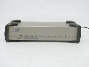 中古品　ATEN 2-Port DVI Video Splitter 2ポートスイッチ VS162　ジャンク品 　　動作不明　　送料無料
