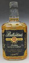 D110 未開栓 バランタイン ゴールド シール エクストラ スコッチウイスキー 750ml 43％ 箱なし Ballantine’s GOLD SEAL 威士忌酒 古酒_画像1