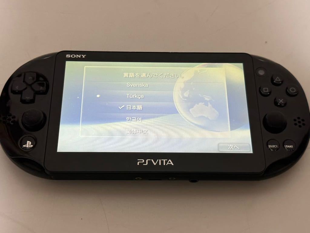 SIE PlayStation Vita プレイステーション ヴィータ Wi Fiモデル PCH