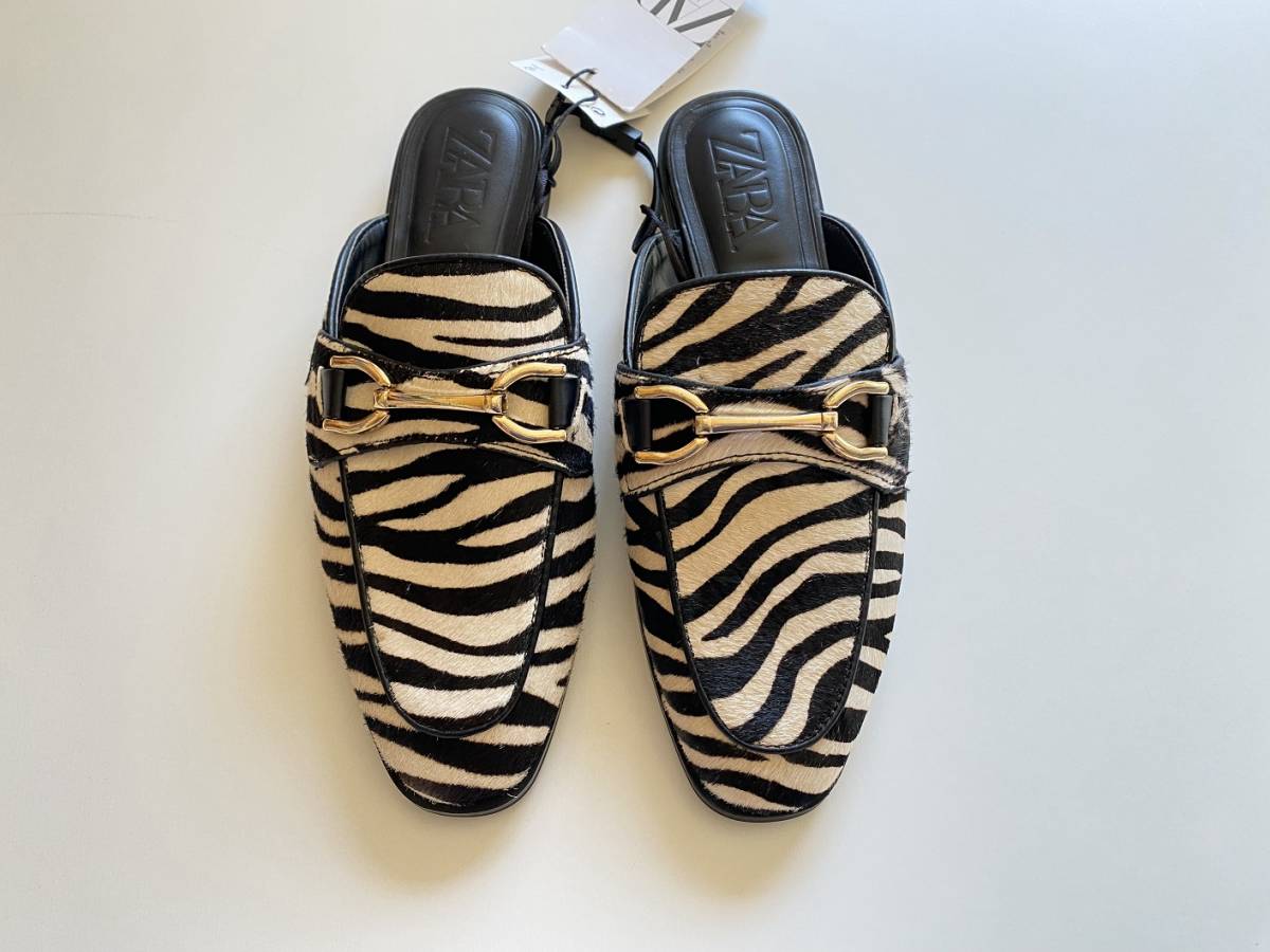 ☆ZARA MAN ザラ スタッズ ウィングチップシューズ 43 新品☆-