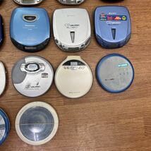 CD69 CDウォークマン 35台 まとめて Sony Discman Kenwood Panasonic Casio など 未チェック ポータブルCDプレーヤー 大量セット_画像7