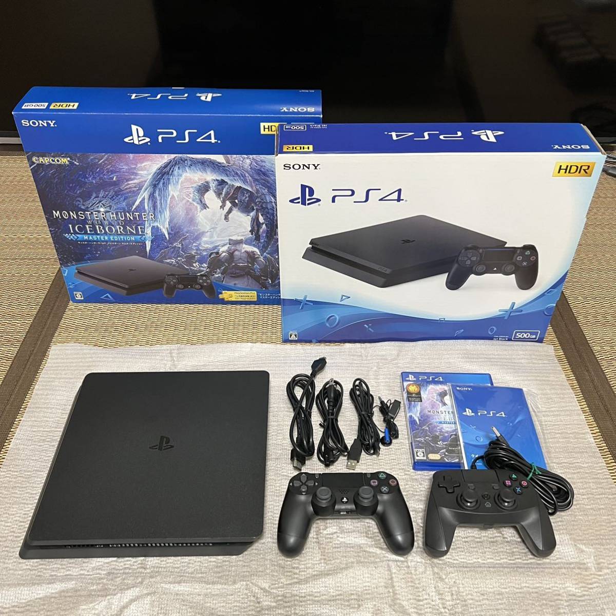 PS4 500GB モンスターハンターワールド：アイスボーン-