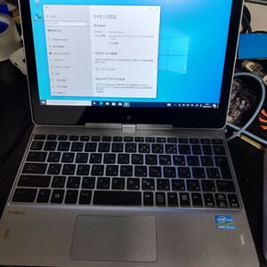 動作確認済み EliteBook revoluve810 3世代 i5 8GB SSD 256GB Bluetooth wifi GPS ジャイロセンサー ライセンス認証済み