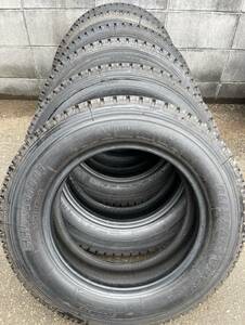 ■185/65R15 101/99L LT TOKO再生新品 6本セット、冬スタッドレスタイヤ (1FW66)