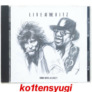 ★Ronnie WoodとBo Diddleyの1987年共演ライブ盤★Live At The Ritz★国内盤/解説付★CD6枚まで同梱発送可能★Rolling Stones/Ron