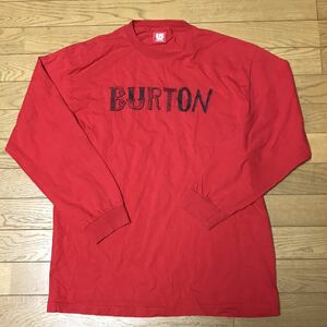 BURTON MEN’S LONG SLEEVE THE NORTH FACE -SHIRTS size-XL(着丈73身幅55) 中古(美品) 送料無料 NCNR