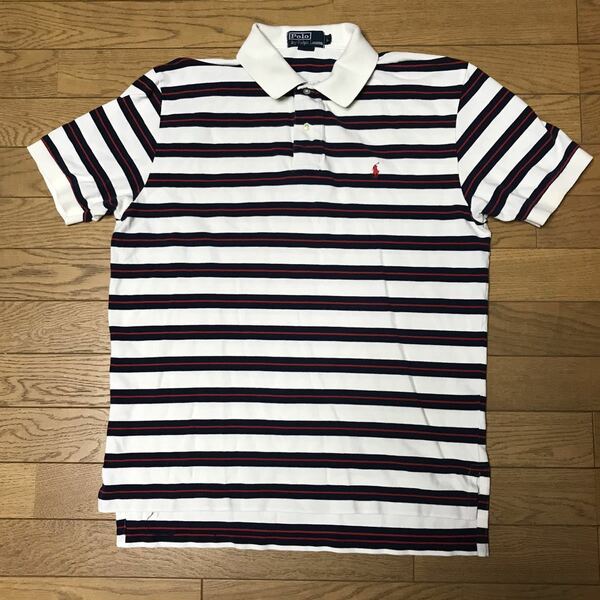 RALPH LAUREN MEN’S POLO size-L(着丈75身幅56) 中古 送料無料 NCNR