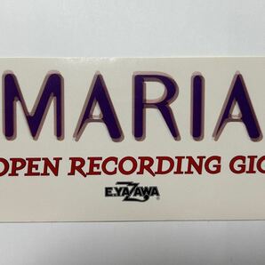 矢沢永吉 MARIA OPEN RECORDING GIG ステッカーの画像1