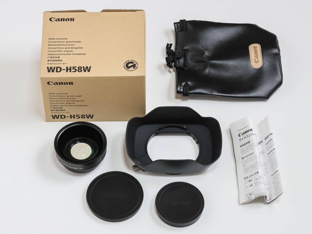 CANON WD-H58W オークション比較 - 価格.com