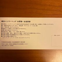 横浜ハンマーヘッド　お買物・お食事券500円分_画像2