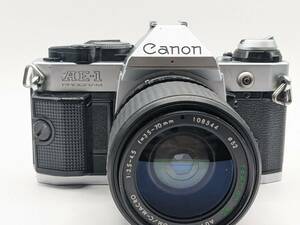 ★美品・ワケあり大特価★ Canon キヤノン AE-1 PROGRAM / Topman MC AUTO ZOOM/C-MACRO F3.5-4.5 35-70mm #1202