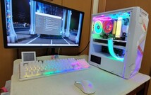 ハイスペックゲーミングPC／Ryzen 7 3800X／RX 6700XT WHITE／NVME M.2 1TB 1000GB／RGB DDR4 32GB／Windows 11 Pro／本体のみ_画像4