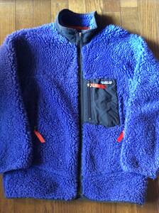 00s patagonia パタゴニア レトロカーディガン USA製 2001年製 極厚 フリース (検 80s 90s レトロパイル デカタグ