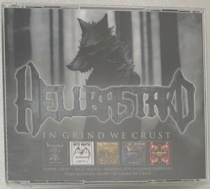 【Thrash/Crust】Hellbastard - In Grind We Trust (美品 4CD 中古）検 Deviated Instinct/Axegrinder/Sacrilege/Agoraphobic Nosebleed