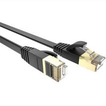 【開封のみ】Postta ★LANケーブル 15M CAT7 フラット カテゴリー７ イーサネットケーブル SSTP SFTP ギガビット 10Gbps 600MHz ブラック_画像7