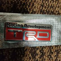 【トヨタ】TRD SPORTS アルミ エンブレム ステッカーB　高品質_画像6