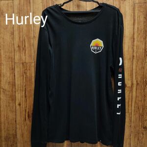 Hurley ハーレー 長袖 TシャツロンT 黒 ブラック