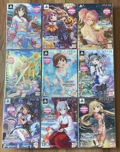 【新品・未開封】 THE IDOLM＠STER シンデレラガールズ G4U! パック セット / 全9巻 PS3