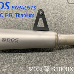 《MT196》BOS ボス BMW S1000XR マフラー SSEC RR Titanium BM10S06-SERR 極上品