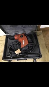 中古 HILTI ロータリーハンマードリル TE6-S 新でん. 送料落札者負担