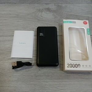 y101708e モバイルバッテリー 20000mAh 大容量 薄型 