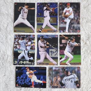 2015 カルビー 野球チップスカード 8枚セット