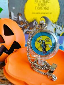 *90s* nightmare -* before * Christmas * pocket watch * world 2,500ps.@ limitation *FOSSIL company manufactured *