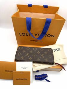 ルイヴィトン LOUIS VUITTON ポルトフォイユ クレマンス フューシャ　長財布 