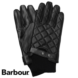 バブアー Barbour グローブ 手袋 メンズ レザー サイズM MGL0027 BK11 新品