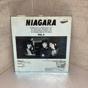 レコードLPレコード　CBSソニー　LP レコード 大瀧詠一 他 NIAGARA TRIANGLE VOL2 ナイアガラ トライアングル 佐野元春　杉真里