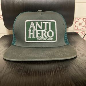 ANTI HERO アンタイヒーロー　アンチヒーロー　　キャップ　帽子 NEW ERA スナップバック　SNAPBACK スケートボード　スケボー thrasher 