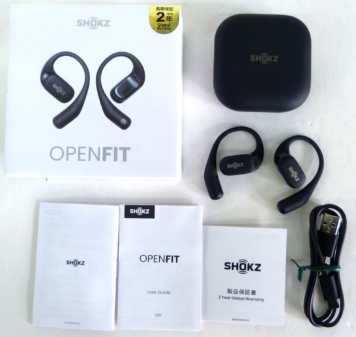 Shokz OpenFit SKZ-EP-000020 [ブラック] オークション比較 - 価格.com