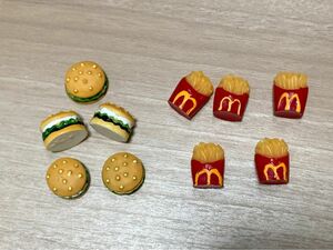 ハンバーガー　ポテト　パーツ